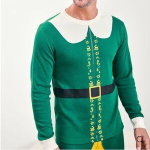 Hannah Anderson Buddy the Elf Christmas PJ Shirt Mens XL Long Sleeve Holiday